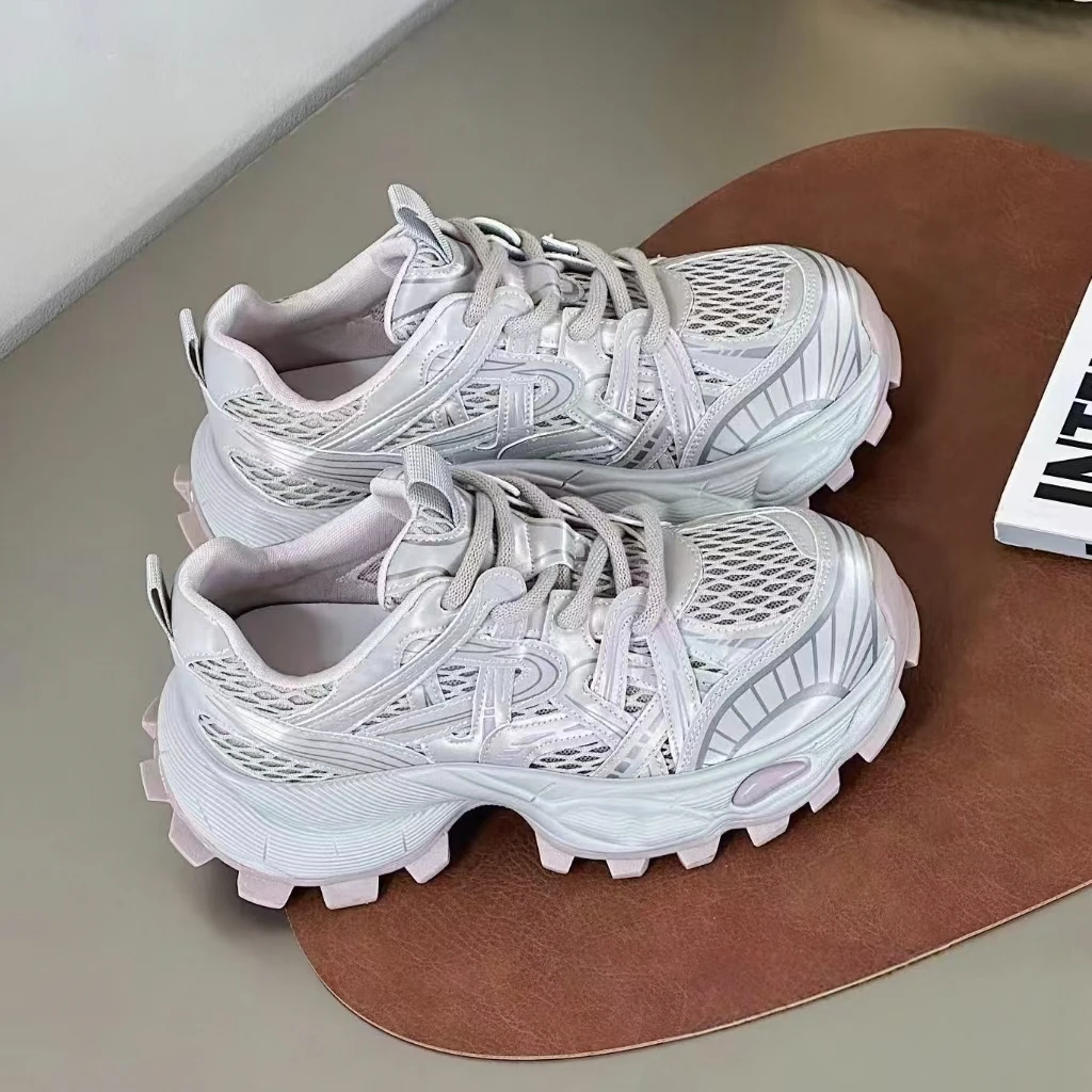 女款倒刺老爹鞋252372