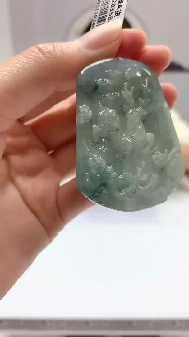 【闪购商品】翡翠颈饰未镶嵌0405zm-JJ挂件6