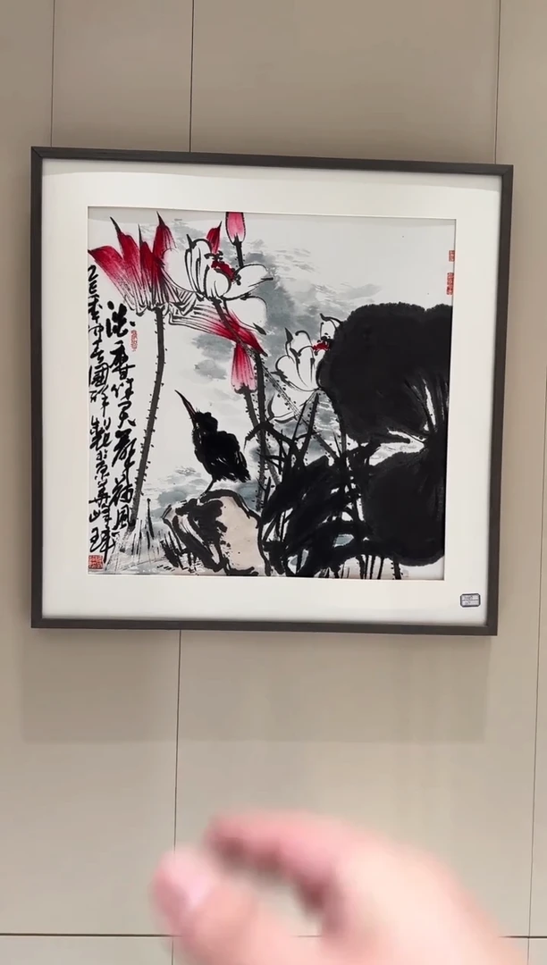 国画N** y天津人美-张国祥老师4平尺斗方作品