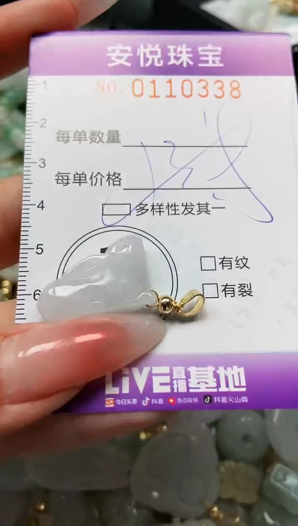 【闪购商品】翡翠颈饰未镶嵌闪购0110338多样性发其一