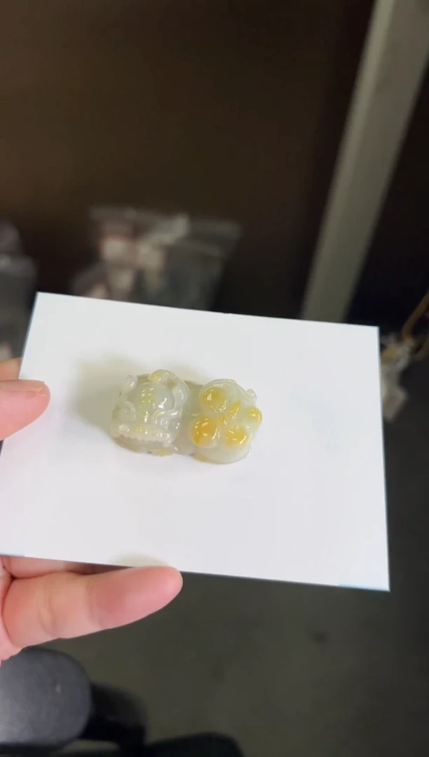 颈饰未镶嵌翡翠天然缅甸翡翠吊坠买断不退换