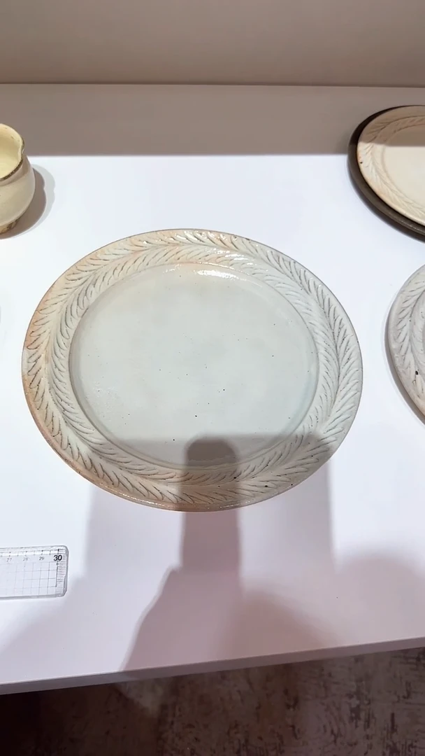 盘【预售】古谷粉引24麦穗*1(随机发)