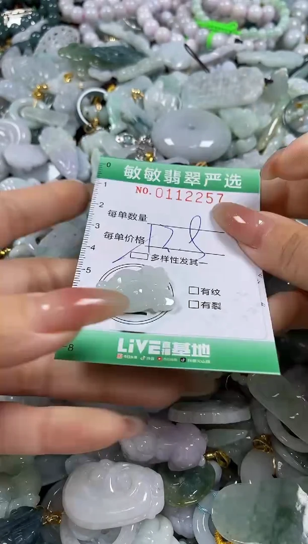 【闪购商品】翡翠颈饰未镶嵌闪购0112257多样性发其一