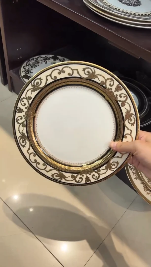 瓷片9英寸平盘 1个