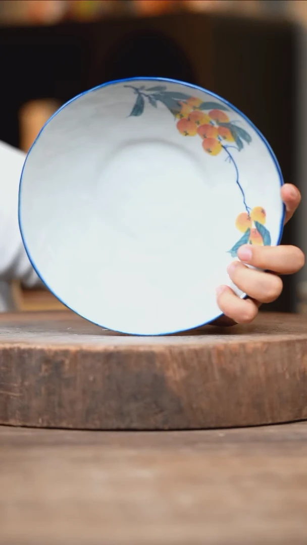 瓷片景德镇高温釉下彩（食品级）