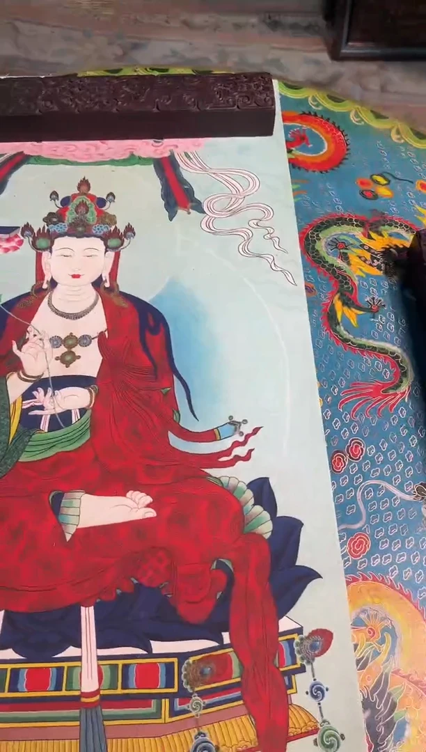 卷轴画卷轴画旭旭的唐卡