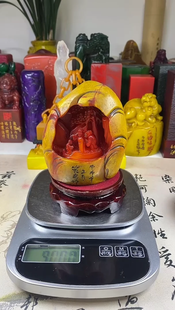 寿山石印石58寿山石