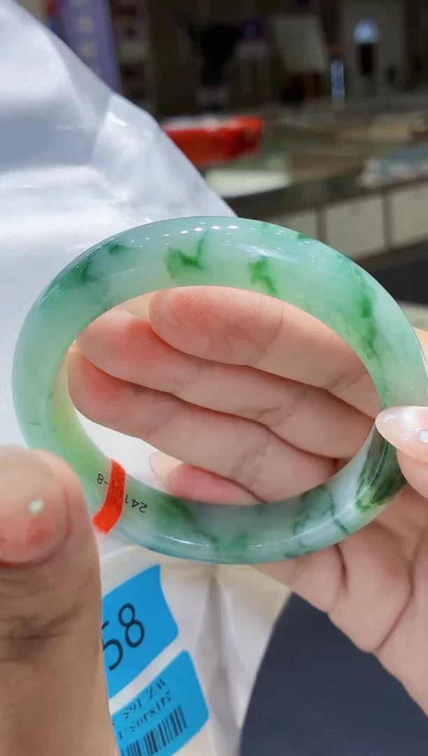 未镶嵌手镯翡翠翡翠手镯58