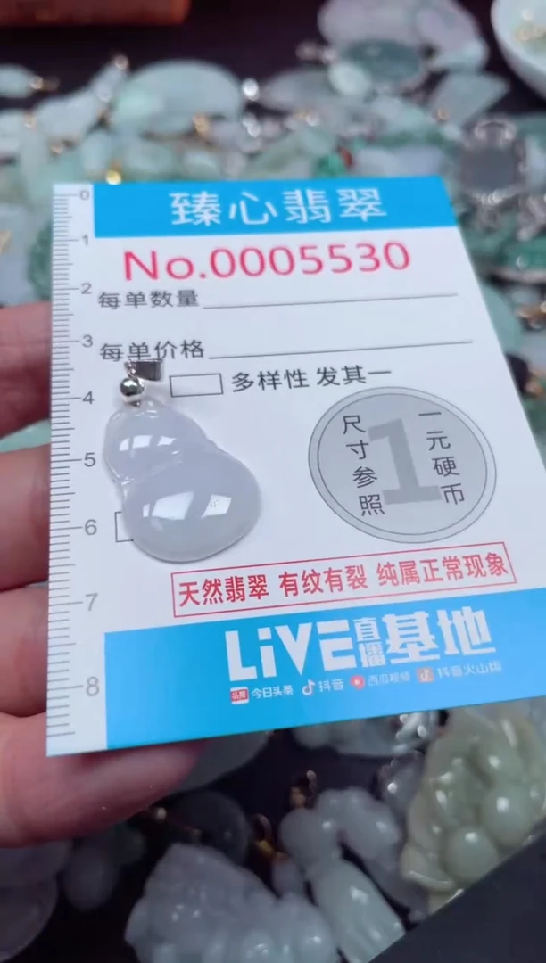 颈饰未镶嵌翡翠5530