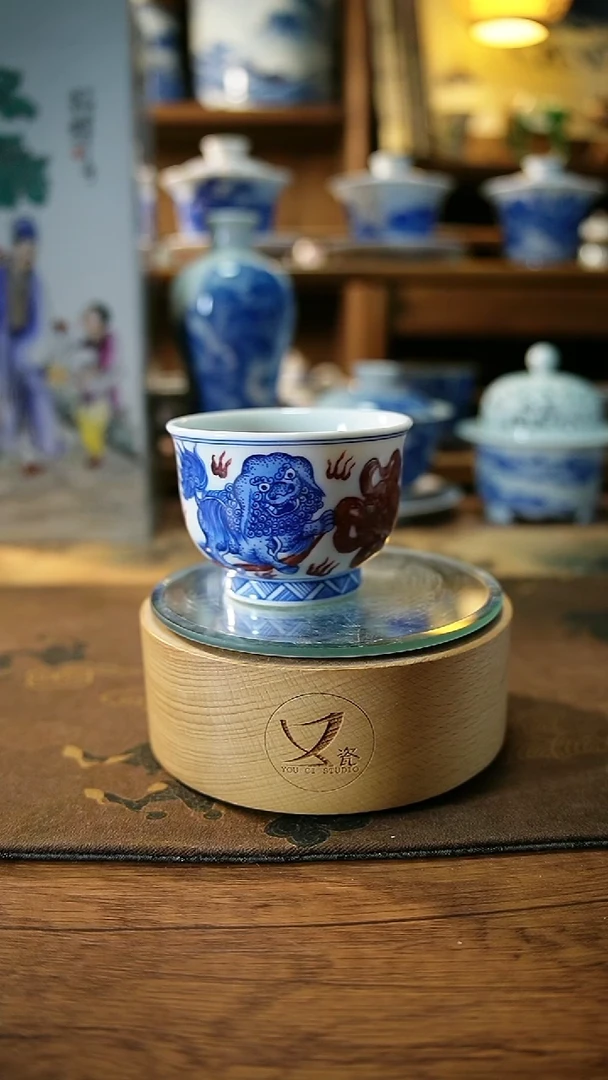 40景德镇手工手绘茶具