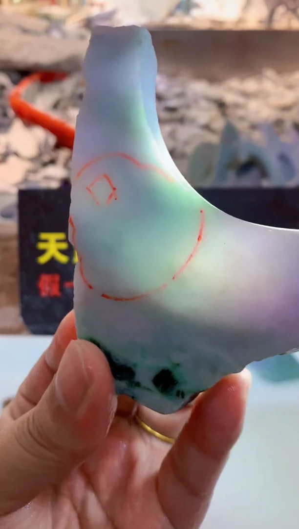 裸石翡翠0朱0翡翠珠宝284