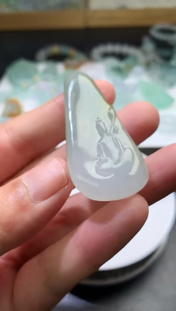 未镶嵌定制翡翠毛货