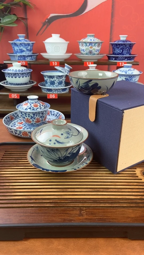 瓷器景德镇高温精选茶具