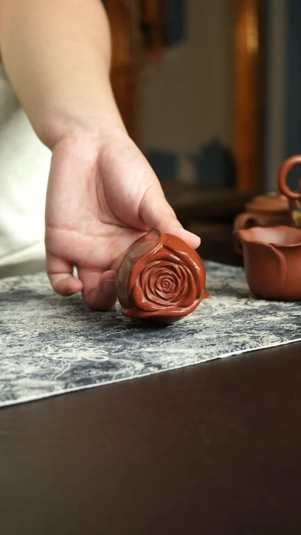 茶杯紫砂25号宜兴紫砂原矿作品