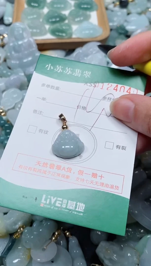【闪购商品】翡翠颈饰未镶嵌闪购商品0124040