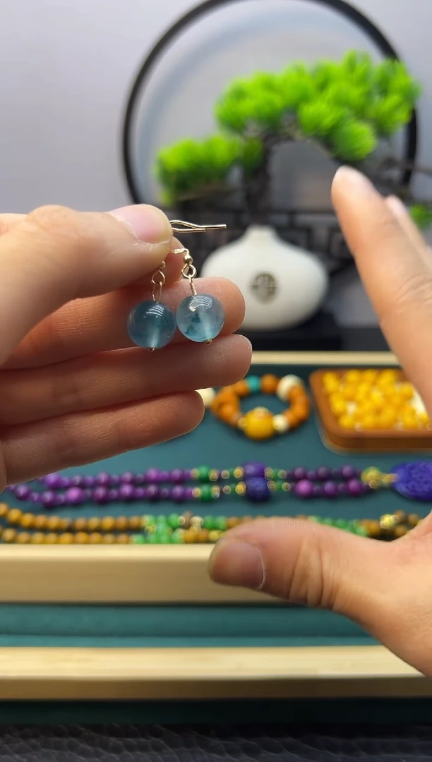 【闪购商品】翡翠颈饰14K金镶嵌E359