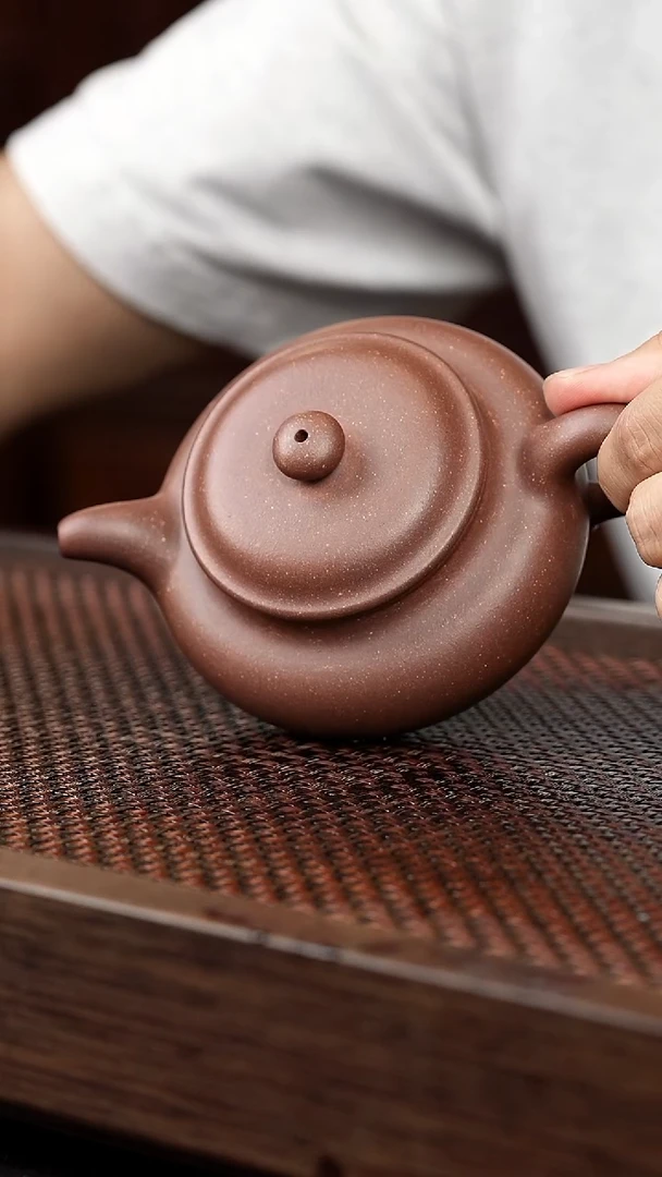 茶壶紫砂老紫泥仿古