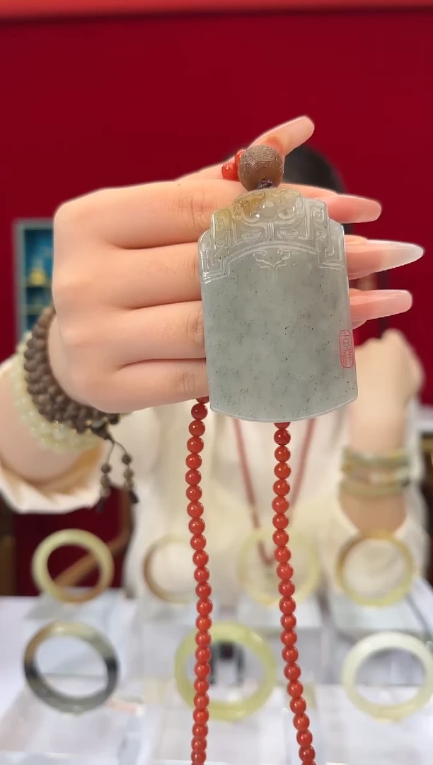项链未镶嵌和田玉闪购糖三彩攻防兼备项链