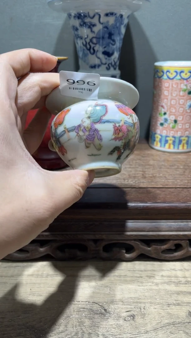 瓷片走**了996 瓷器小摆件小摆件