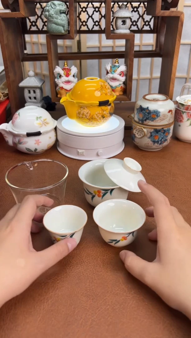 夏日旅行茶具真好看