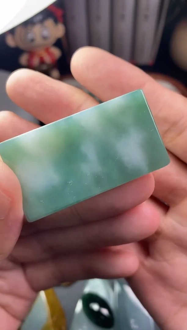 定制翡翠未镶嵌翡翠片料定制未镶嵌6.26-23