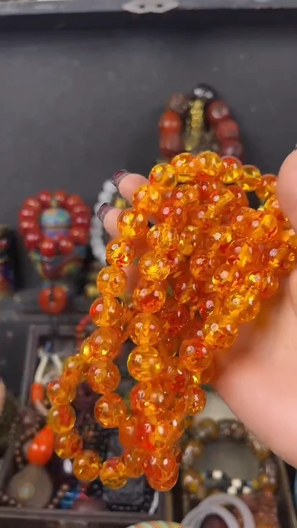 【闪购商品】琥珀手链未镶嵌项链
