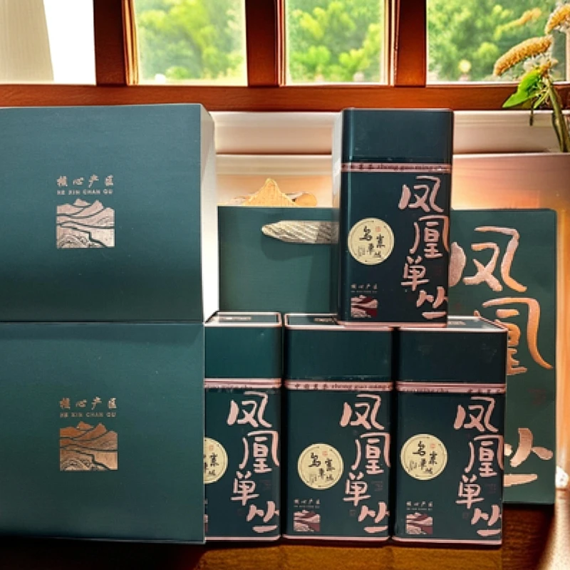 凤凰单丛乌岽单丛茶叶绿色四罐一斤装