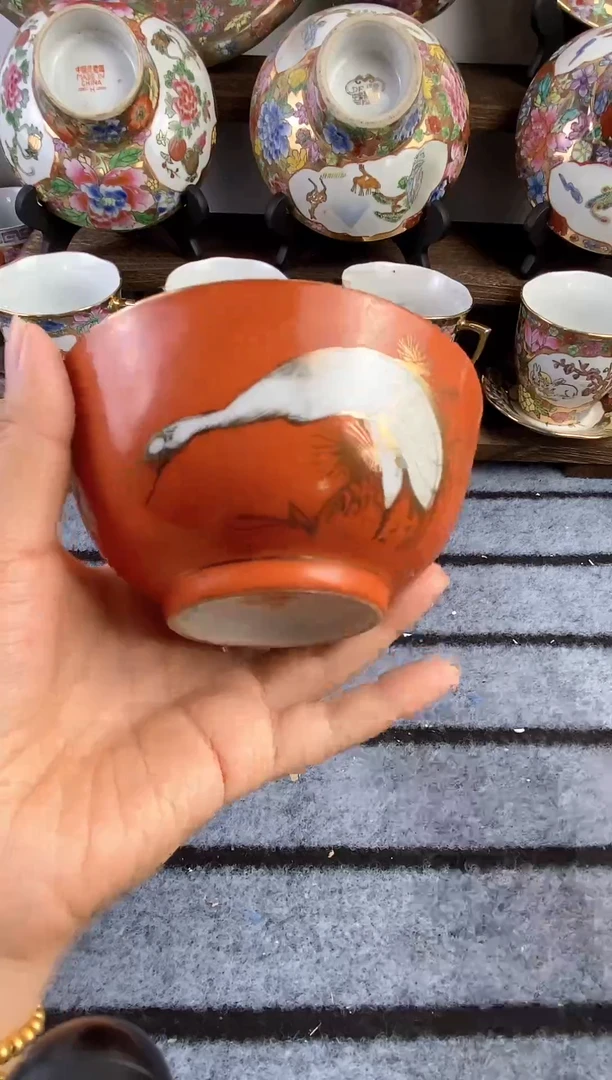瓷片微瑕慎拍景德镇窑老厂瓷器