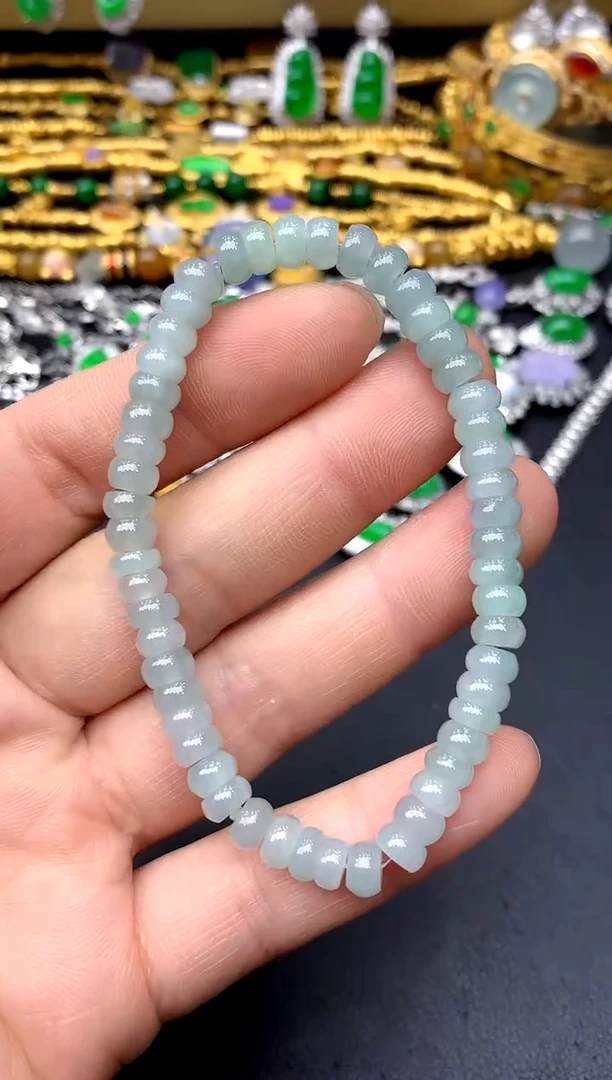 未镶嵌手串翡翠26-中国好珍宝