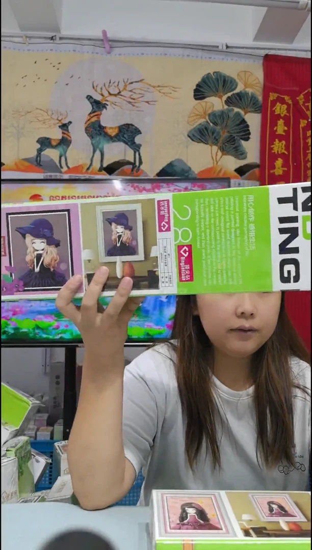54号 32x37 cm尺寸小女孩
