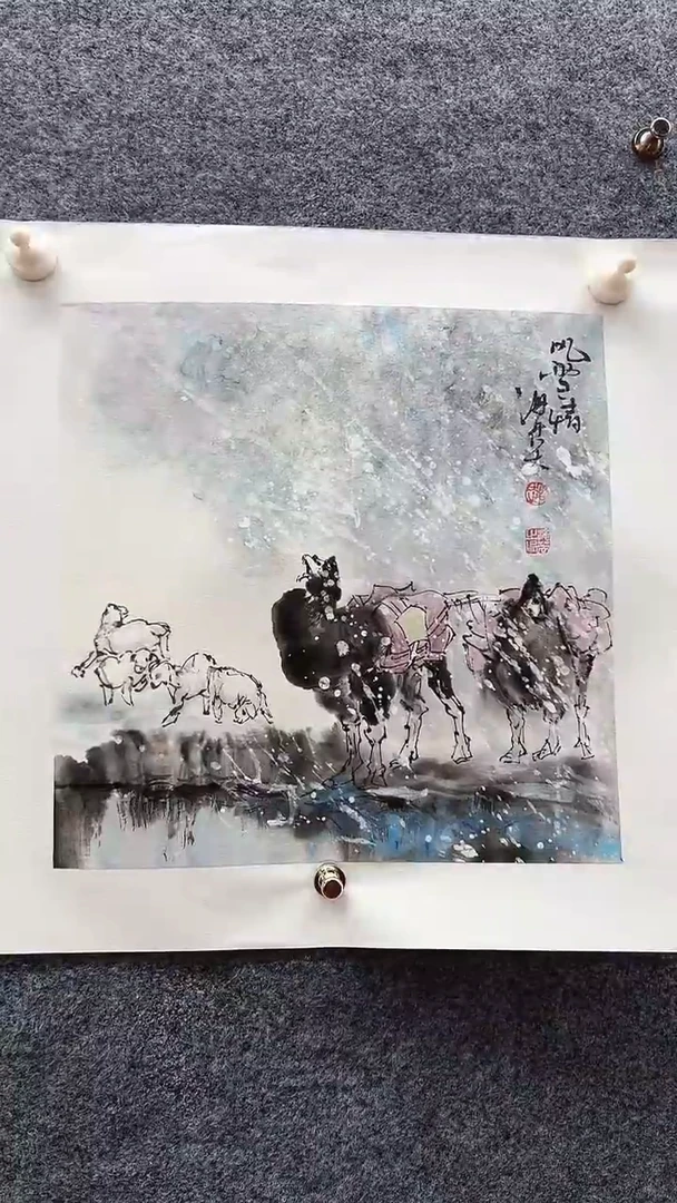 国画赵海英/国画/花鸟