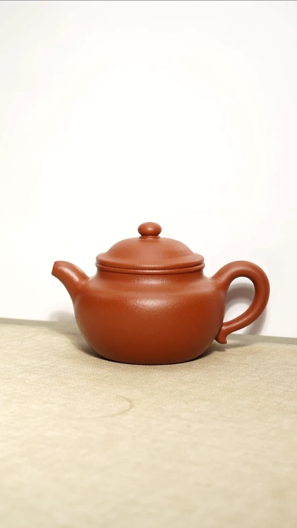 茶壶朱泥莲子150毫升瑕疵壶