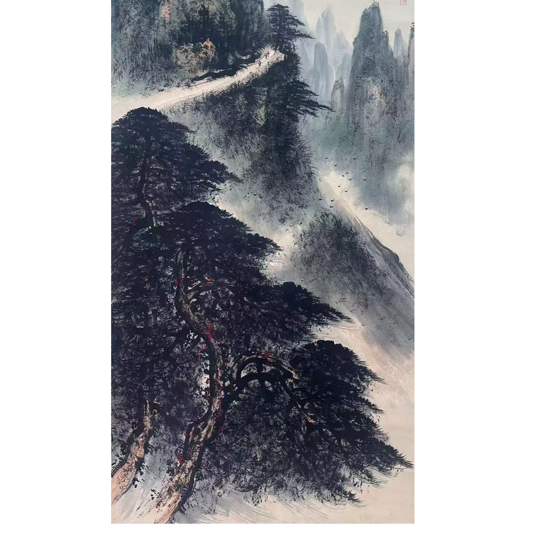 DZ8828 山水 纸本 136*67