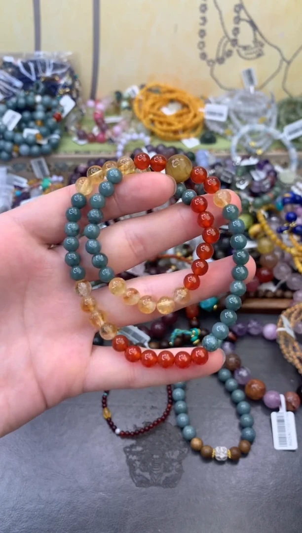 未镶嵌手链黄晶248