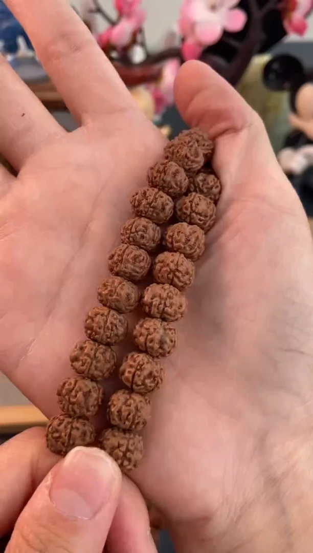 手串金刚菩提797方头梅花108长串10-11mm