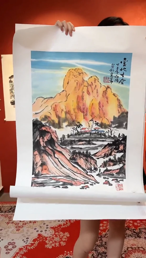 书法王炳杰国画展品