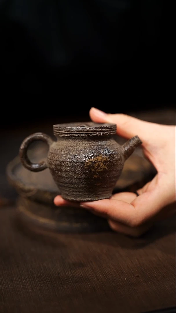 全手工制作  南蛮后手壶