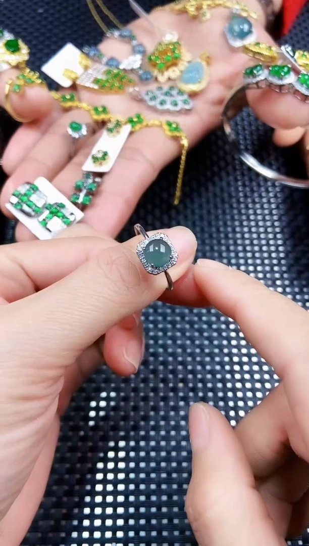 【闪购商品】翡翠戒指未镶嵌111111111