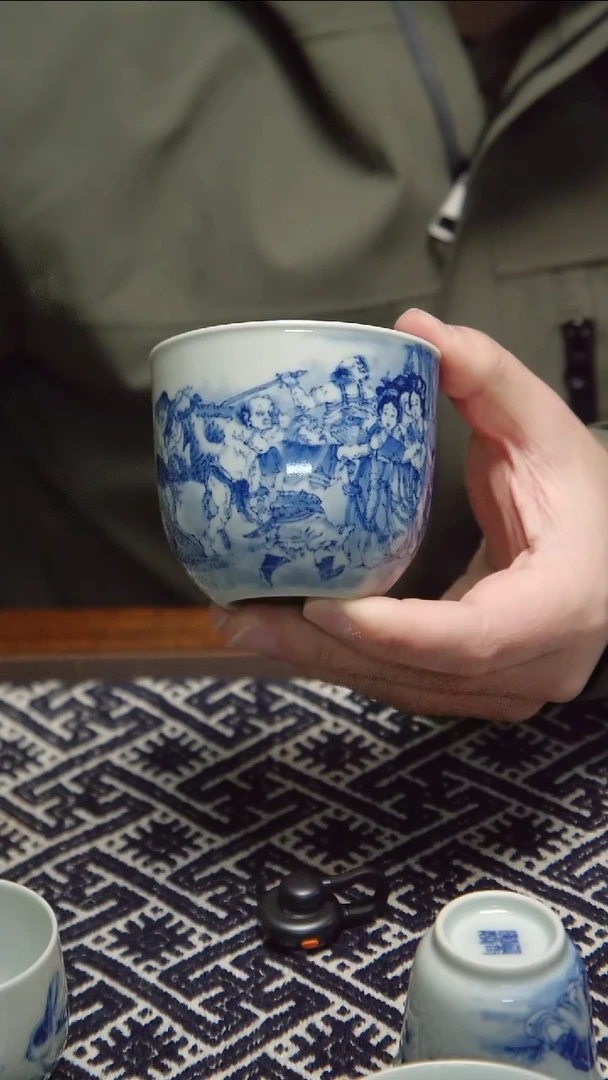 摆件瓷景德镇纯手工瓷器