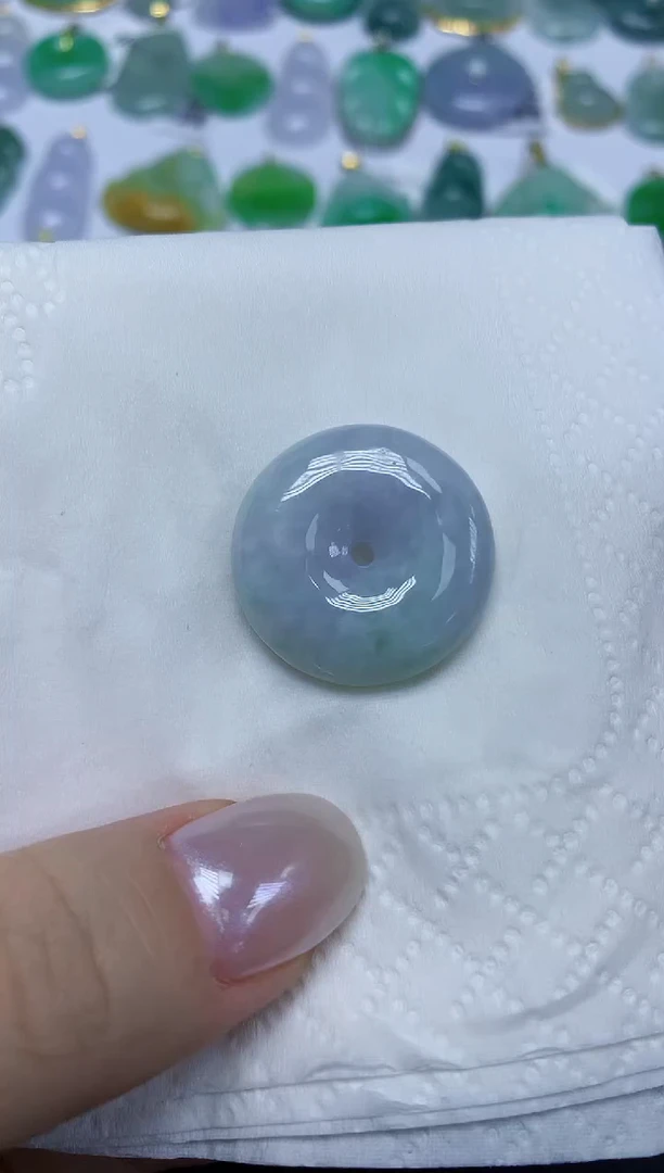 翡翠未镶嵌颈饰天然缅甸翡翠A货