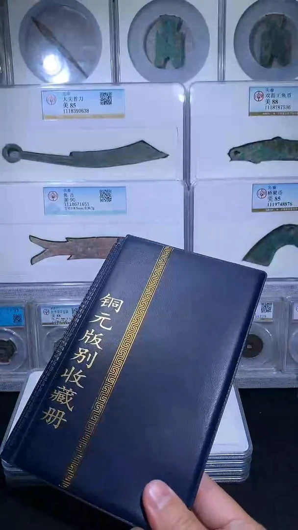 铜御泉收藏铜元版别收藏册36枚