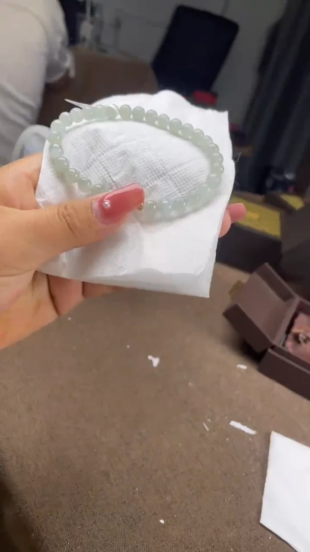 未镶嵌手链翡翠手串