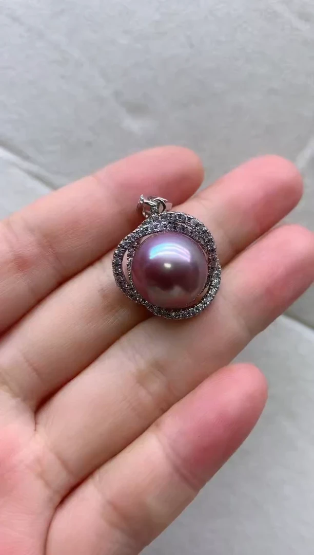 【闪购商品】淡水珍珠吊坠(不含链)合金淡水珍珠吊坠