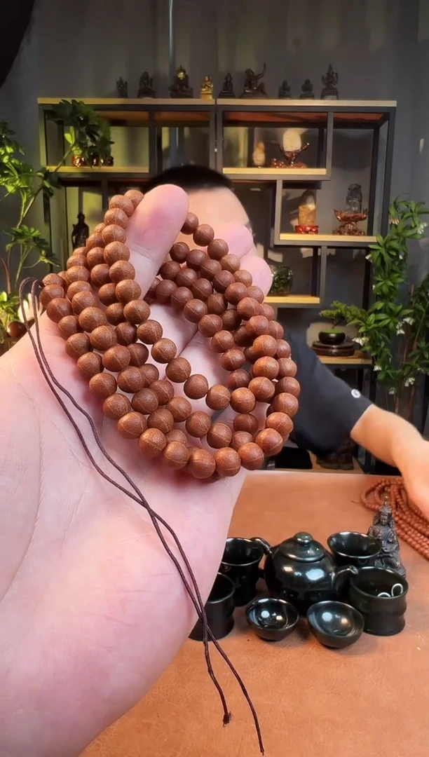 手串五线菩提8+108铁五线