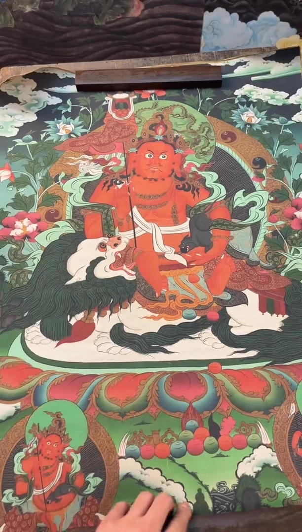 卷轴画刘洋画院老六专属AA113