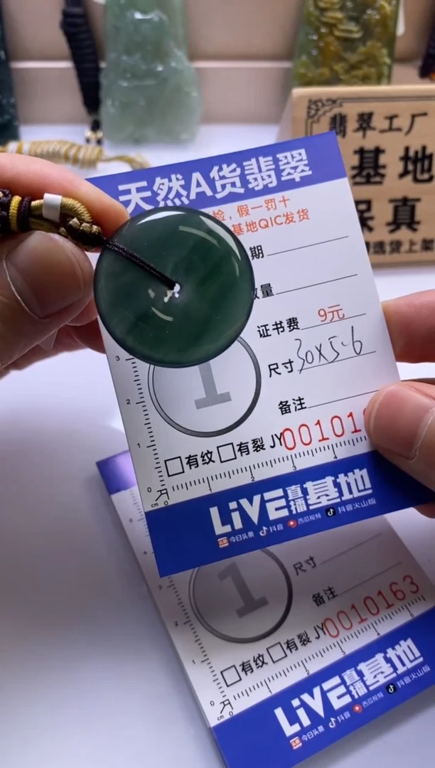 颈饰未镶嵌翡翠