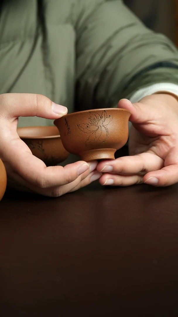 茶杯紫砂43号 桂花砂