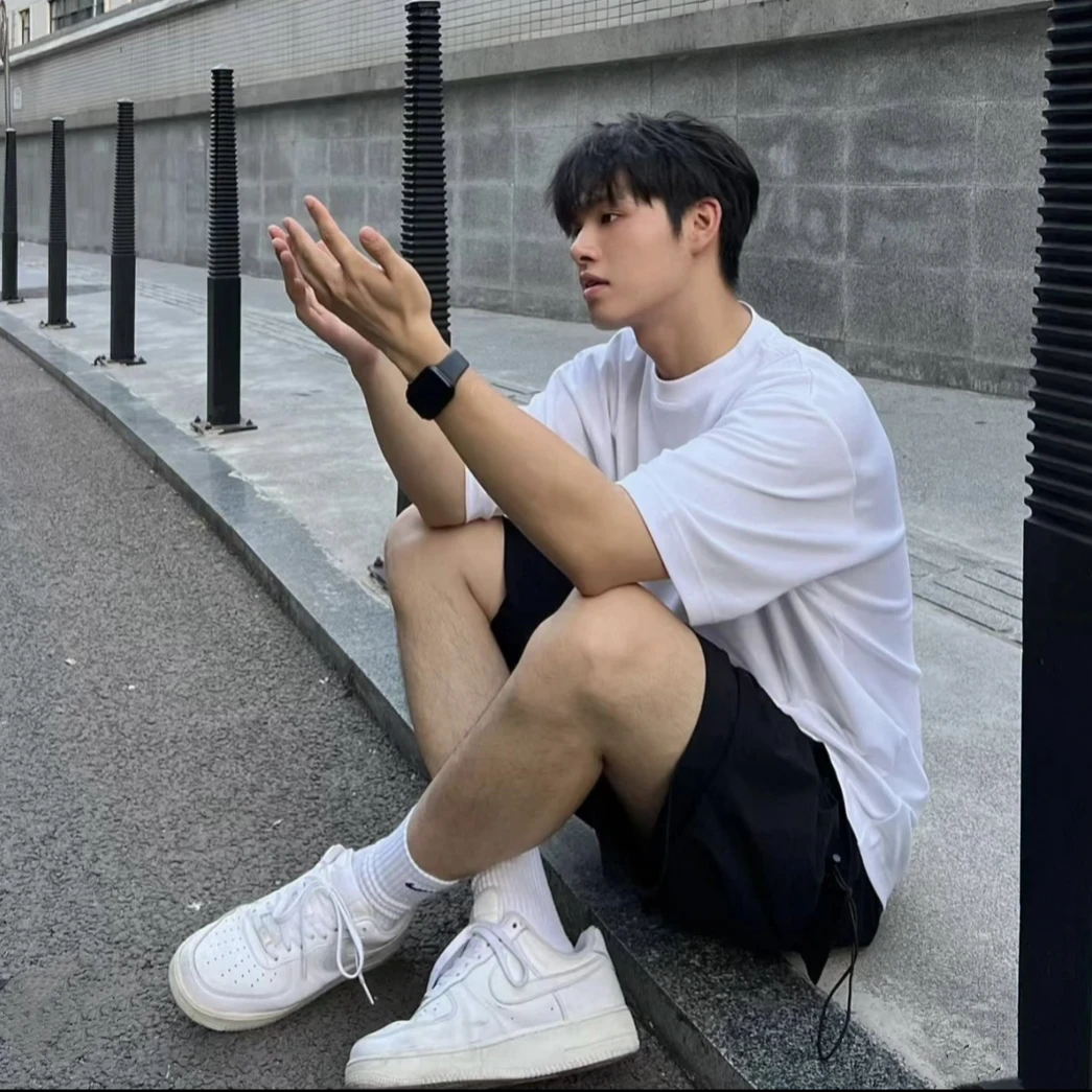 【Y07鳄小鱼经典刺绣小标】短袖男女同款