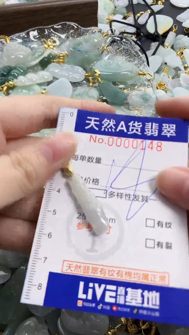 颈饰未镶嵌翡翠天然A货翡翠
