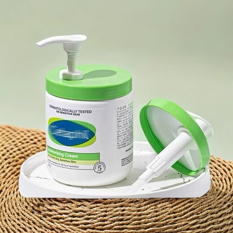 罐按压式泵头面霜丝踏芙小众不吃粉大白罐550g453眉毛贴挤压滚针